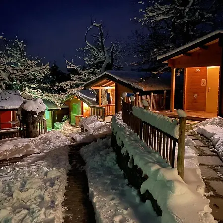 Campsite Glamping Villaggio Parco Dei Castagni 4 Stelle Montecreto