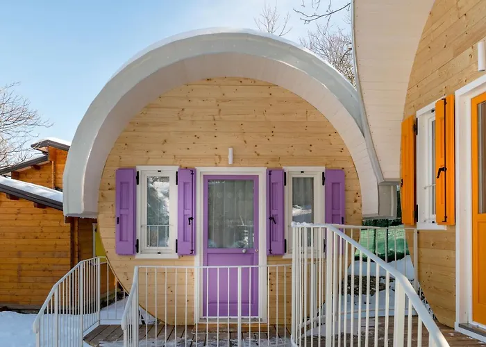 Campsite Glamping Villaggio Parco Dei Castagni 4 Stelle Montecreto