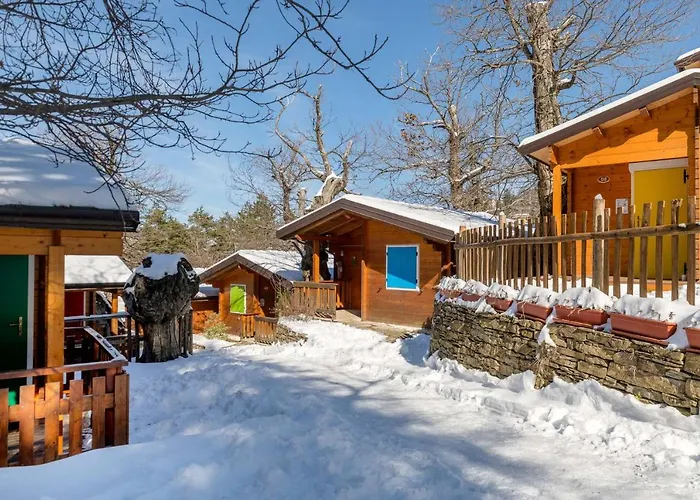 Campsite Glamping Villaggio Parco Dei Castagni 4 Stelle Montecreto