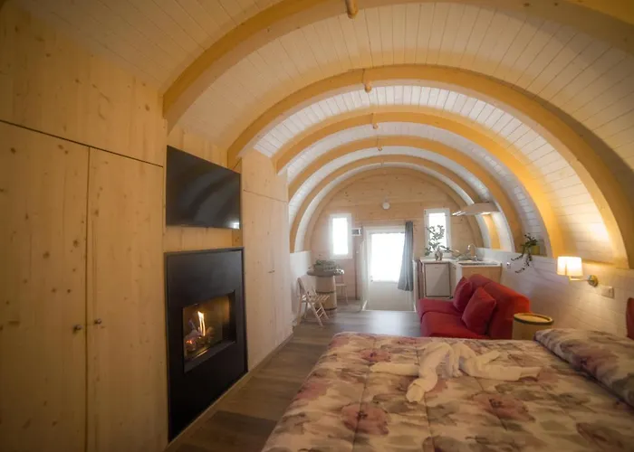 Campsite Glamping Villaggio Parco Dei Castagni 4 Stelle Montecreto